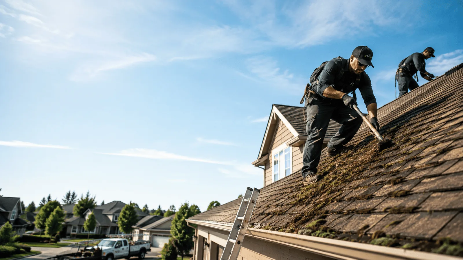Roof Moss Removal in Cudahy, CA near me